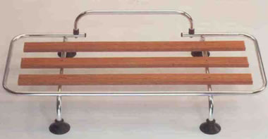 Classic Wooden Boot Rack Aluminium
