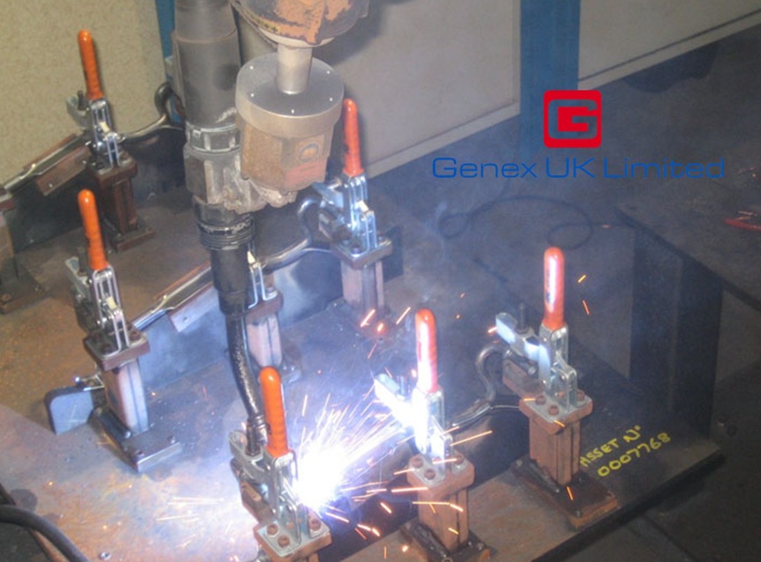 Robotic Welder In Action